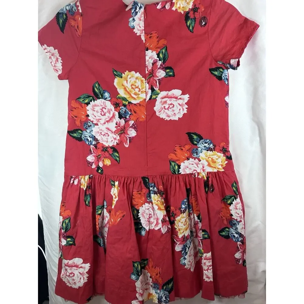 Gap Kids Girls Floral Fit & Flare Dress – Size Large (10-11)